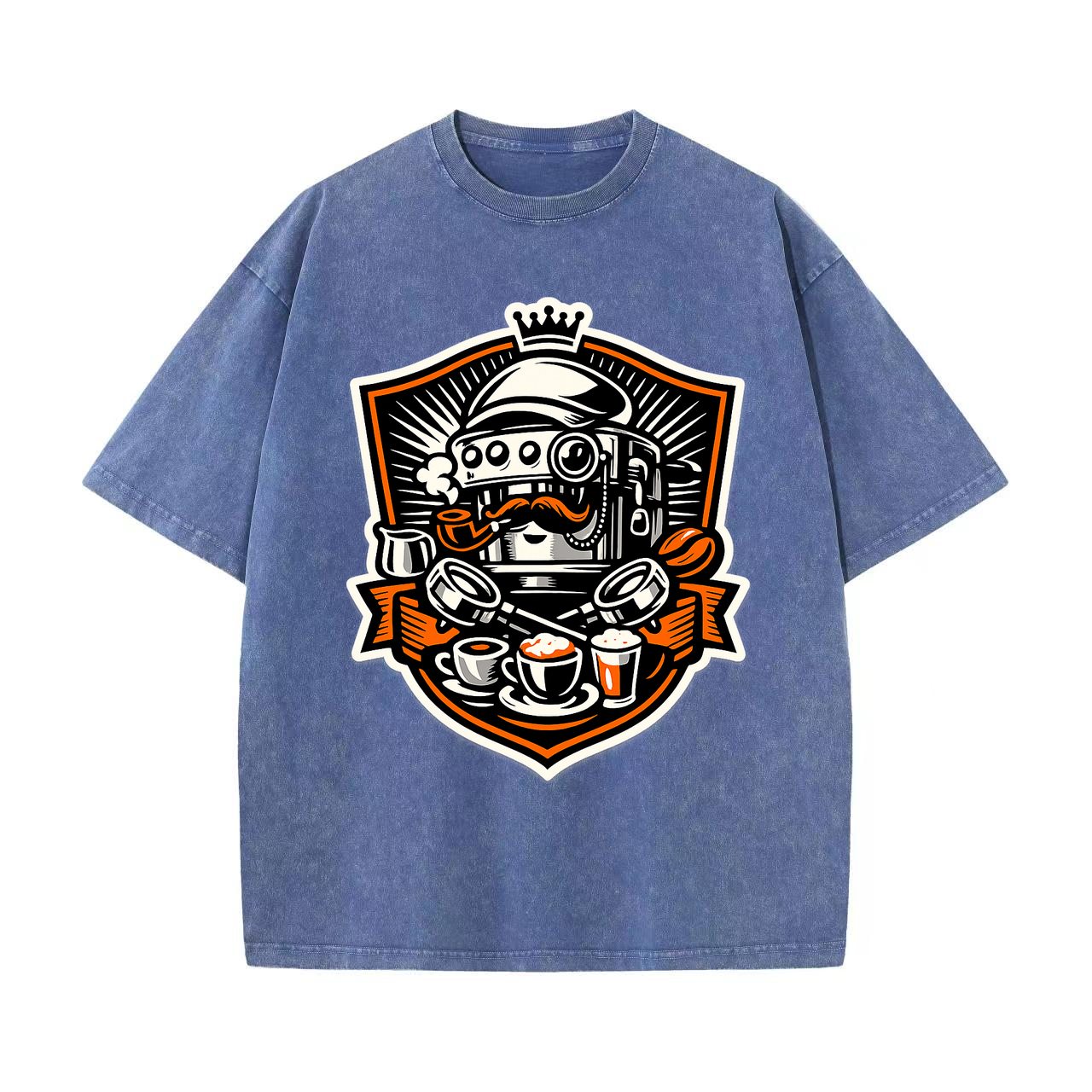 T-shirt Espresso Heraldik Wappen