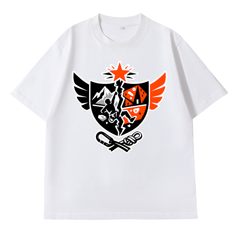 T-shirt - 100% gekämmte Baumwolle - Unisex / 300g Chalklit S