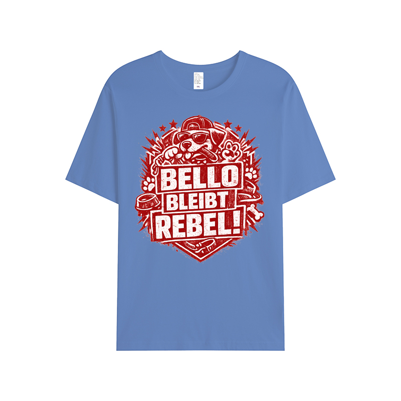 T-Shirt Bello bleibt rebel! Street Dog Vibes