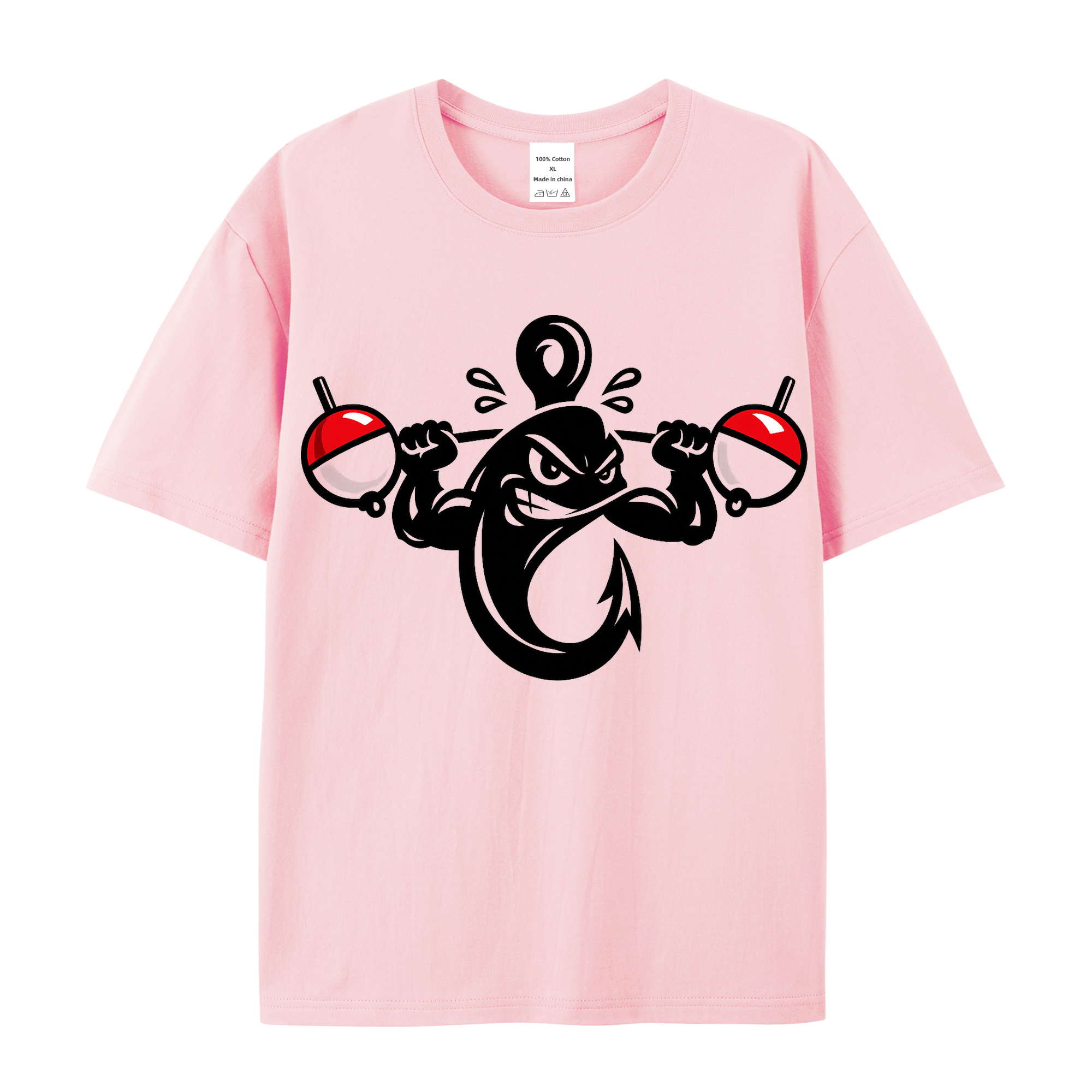 T-Shirt Angelglück am Wasser