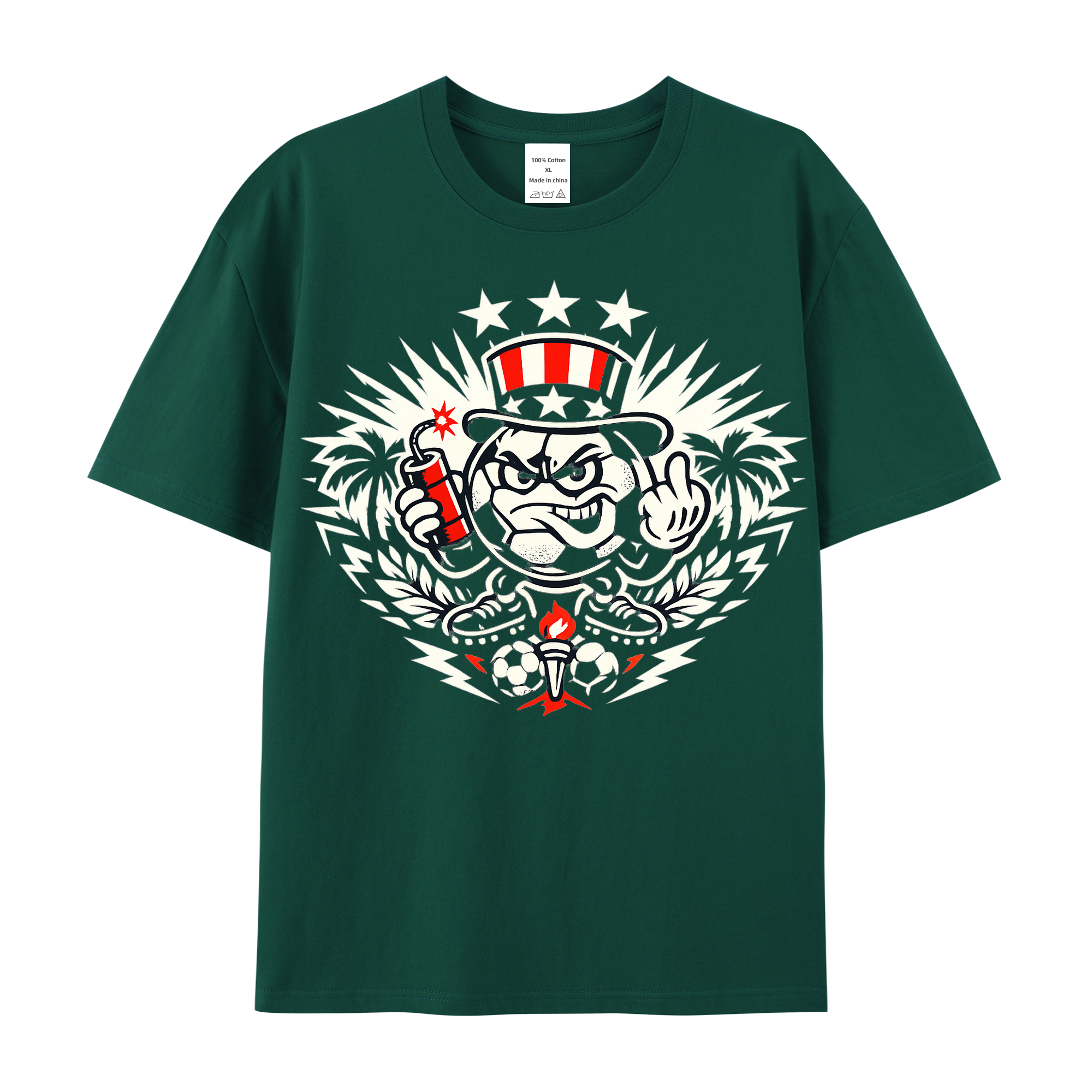 T-shirt Rasender Papierlöwe WM 2026 Vintage Parodie