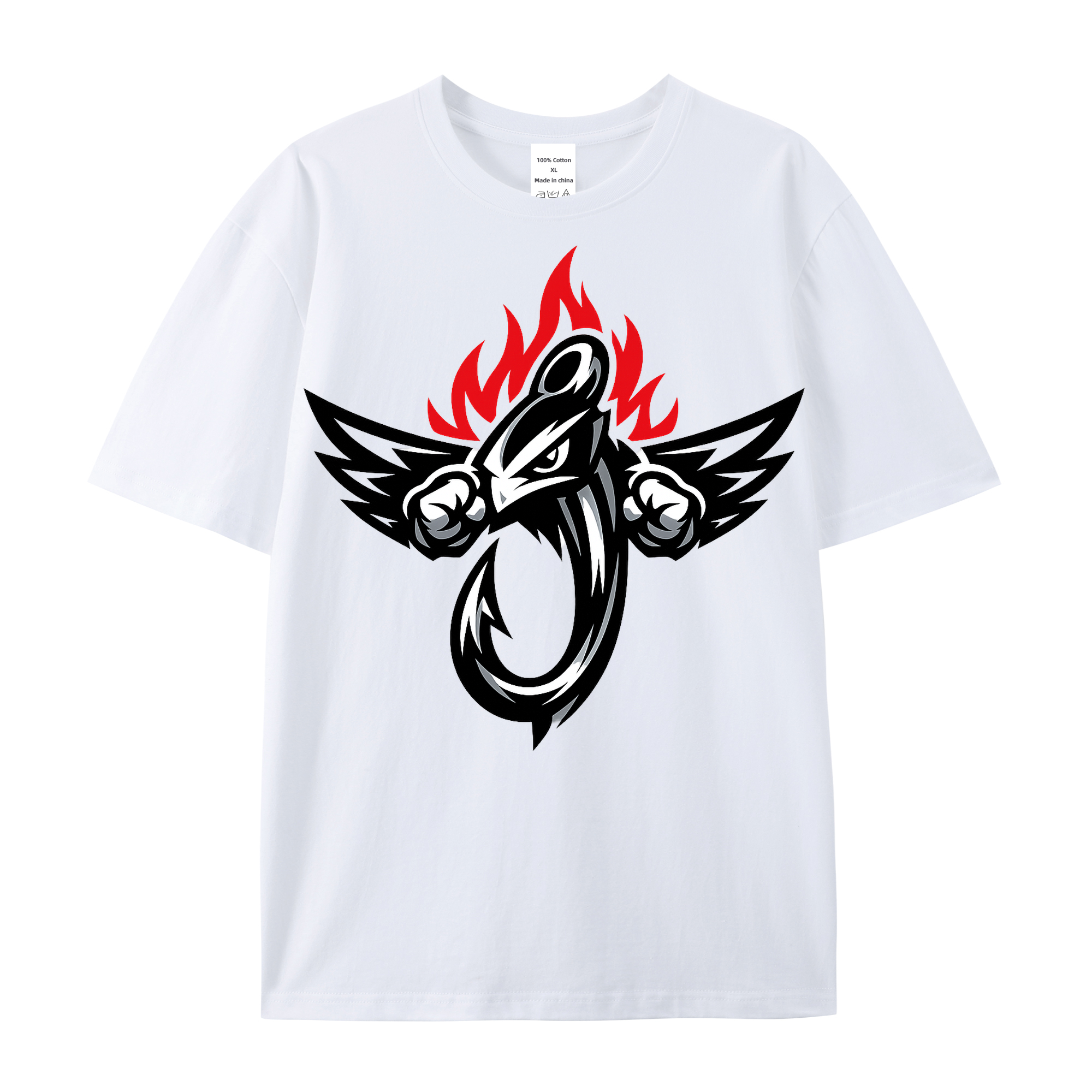 T-Shirt Angelglück am Wasser