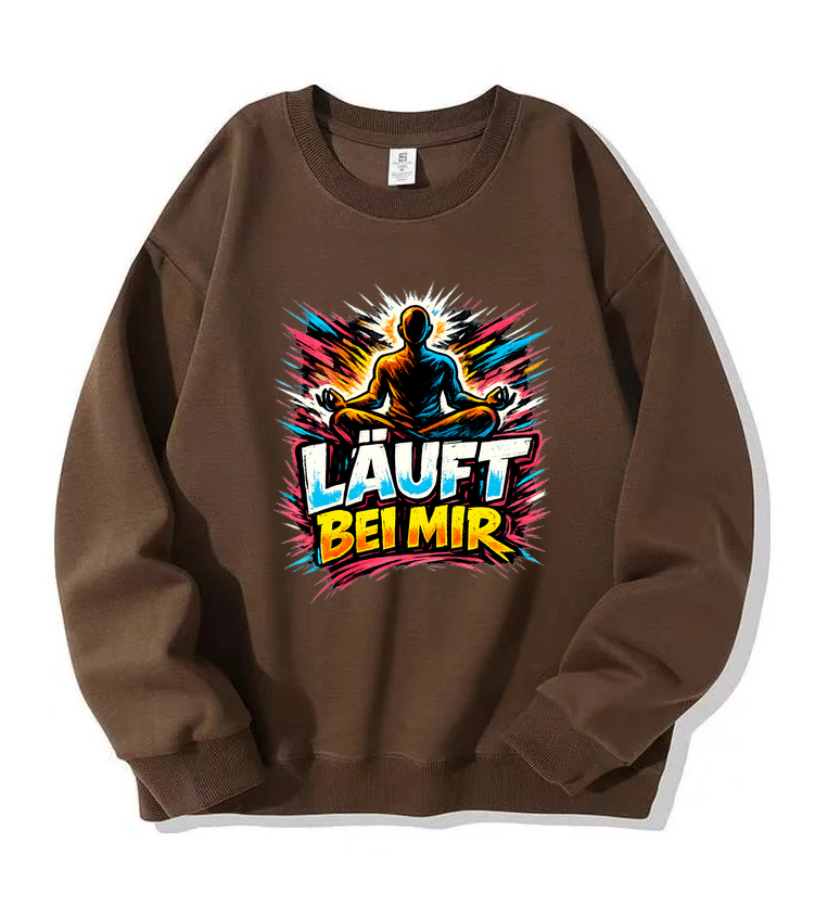Sweatshirt Yoga Flow Läuft bei mir