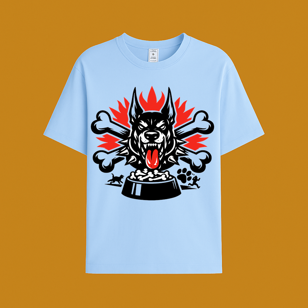 T-Shirt Pfotenliebe Hundeglück