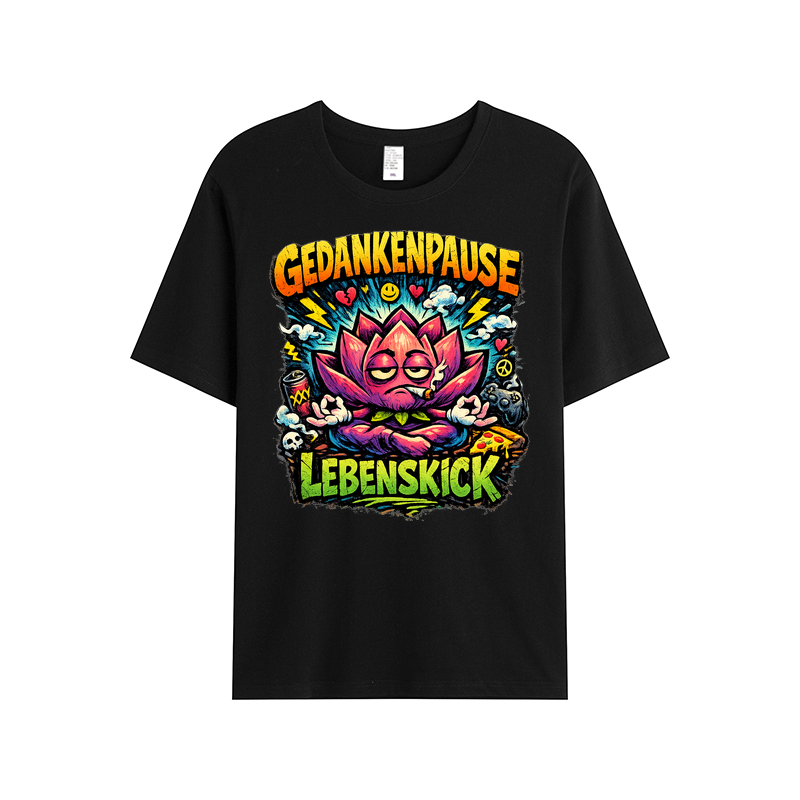 T-Shirt Gedankenpause Lebenskick Flow