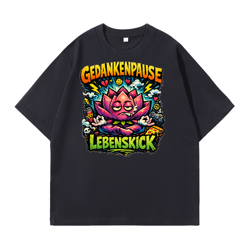 T-Shirt Gedankenpause Lebenskick Yoga Flow