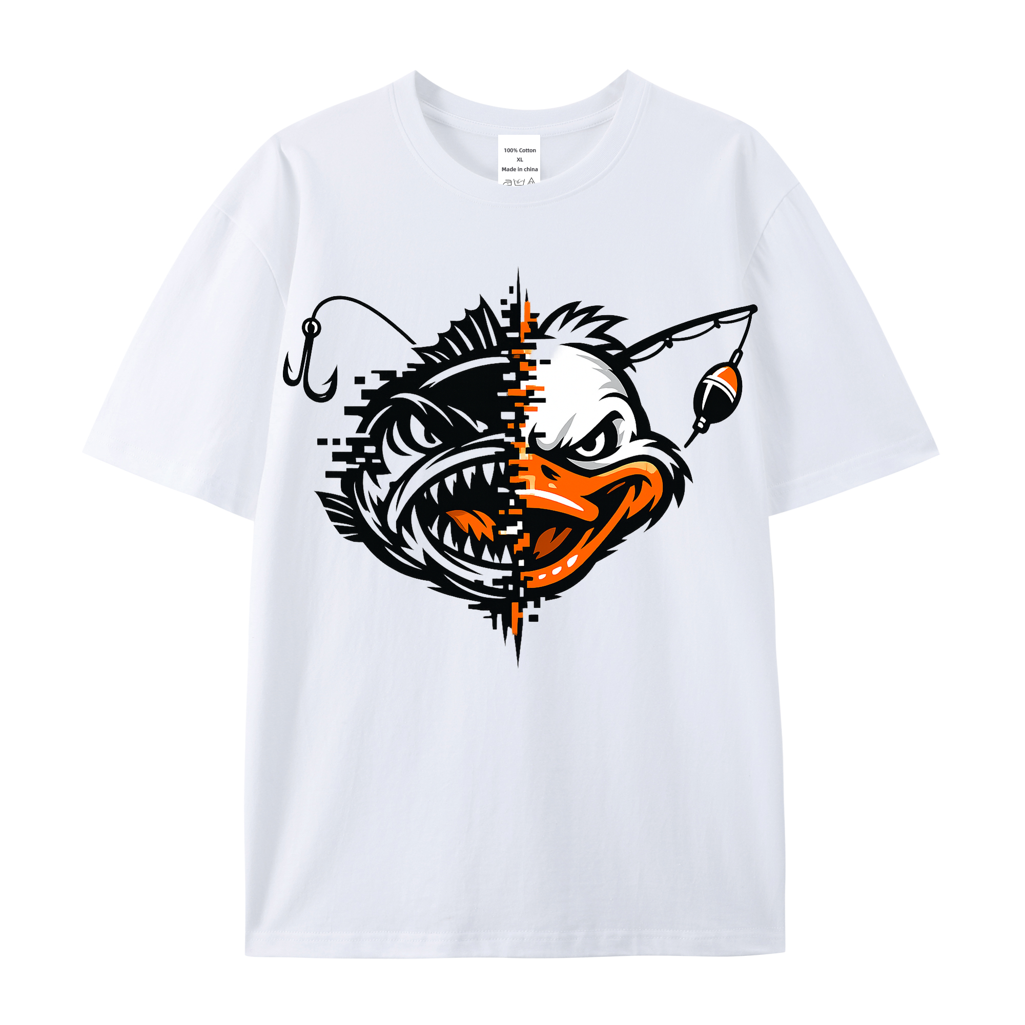 T-Shirt Fangfrisch am Wasser