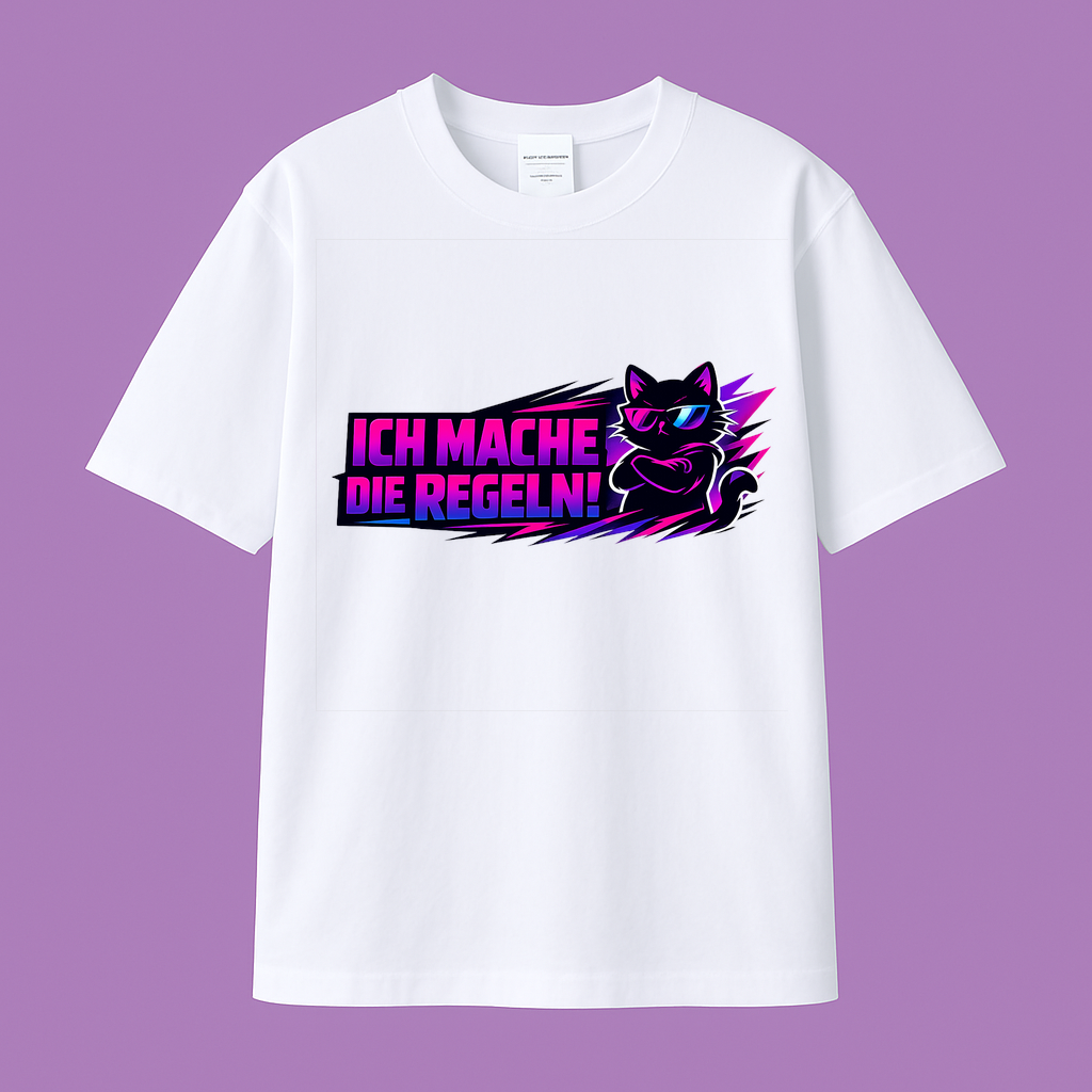 T-Shirt Katzenboss Ich mache die Regeln!