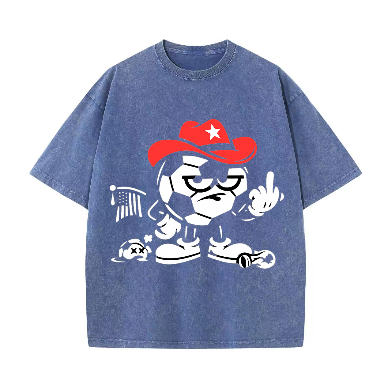 T-shirt Weltmeister-Warnhinweis Prototyp