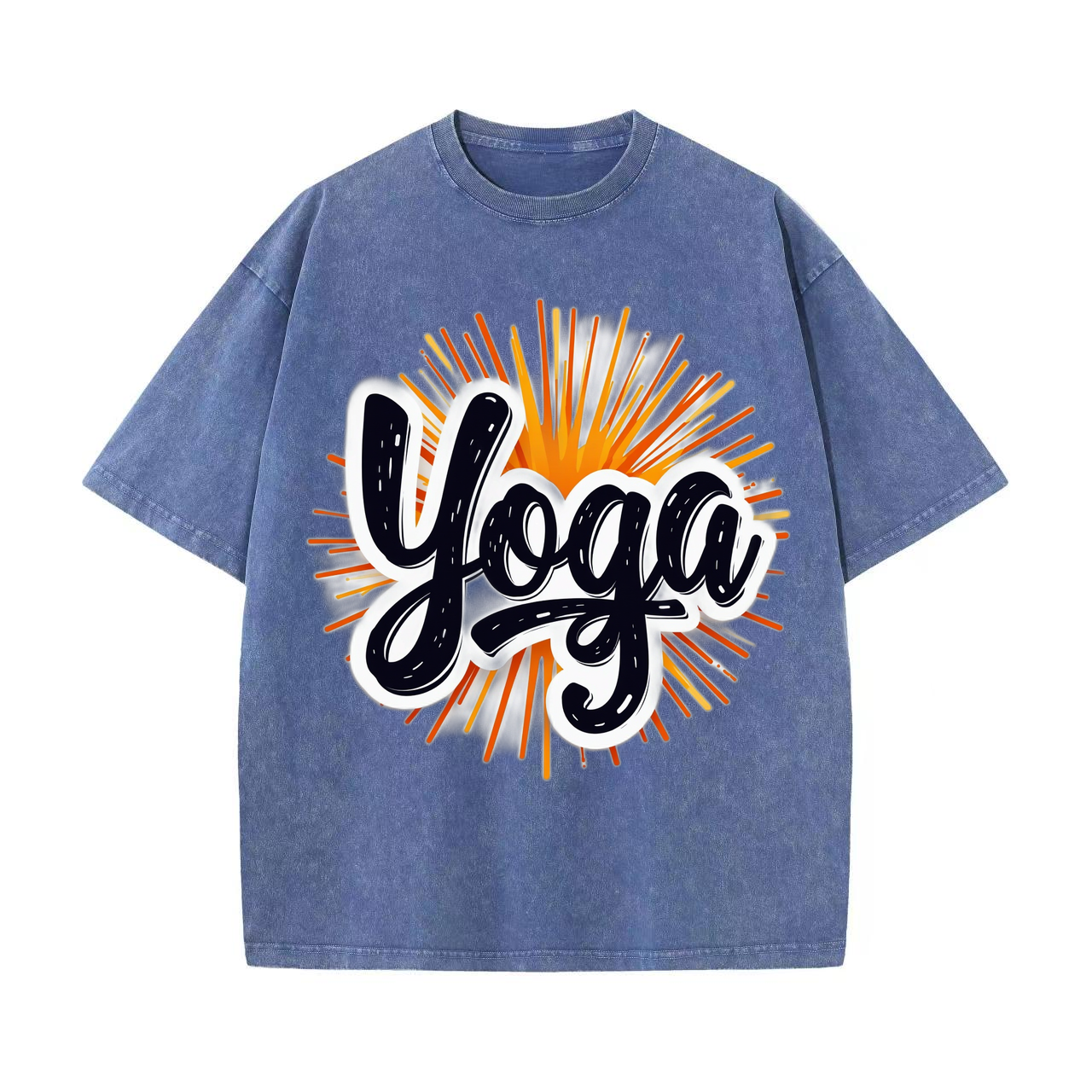 T-shirt Unisexe Yoga Respire, Doute, Continue