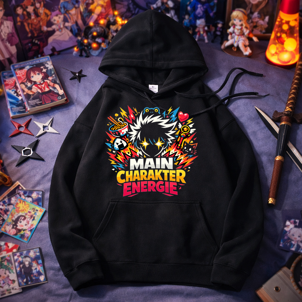 Hoodie Main Charakter Energie Anime Vibes