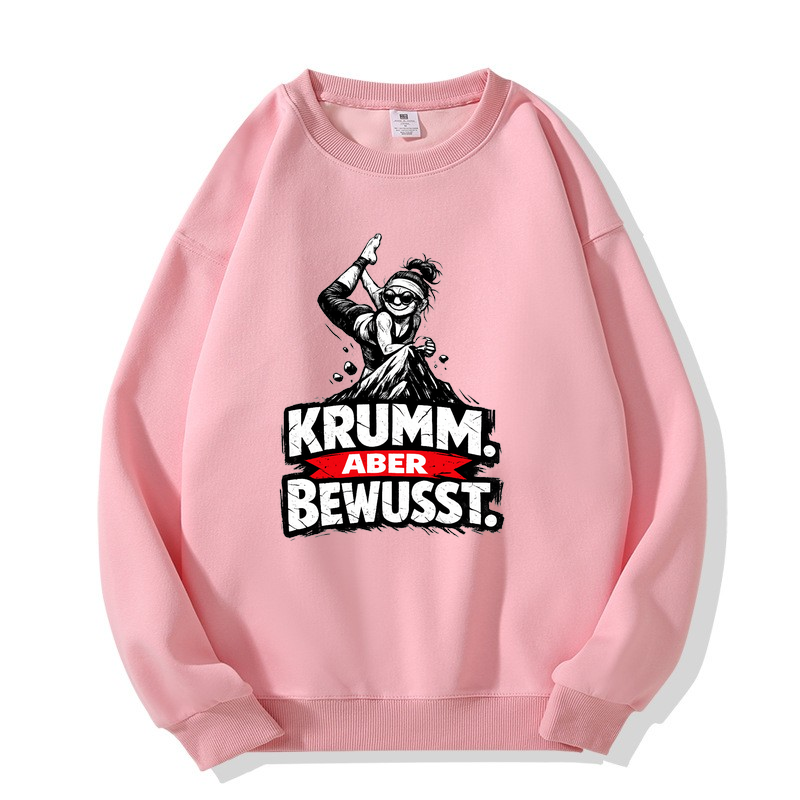 Sweatshirt FlexiFlow – Krumm. Aber bewusst.