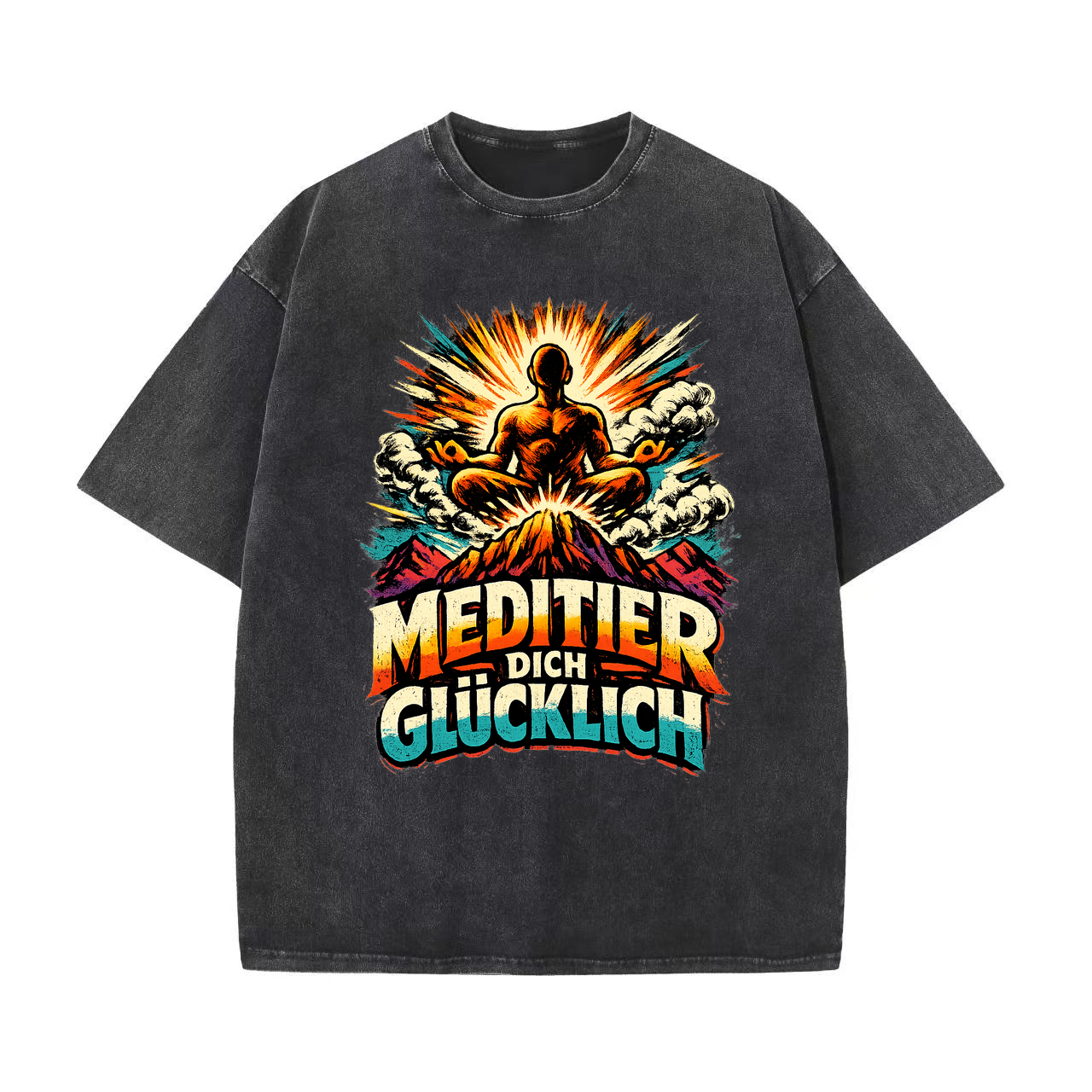 T-Shirt Glücksmeditation Yoga Boost