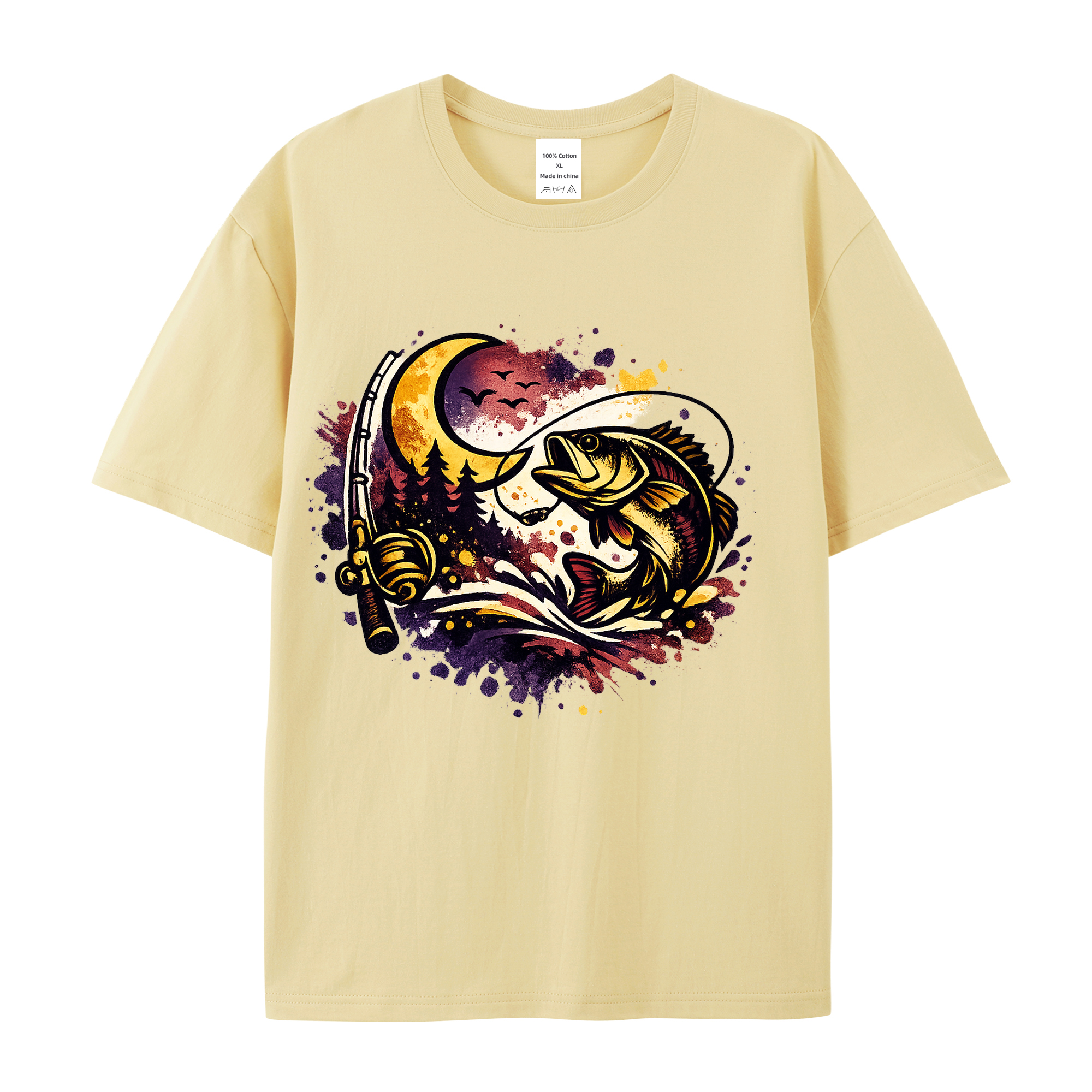 T-Shirt Angelträume in der Natur