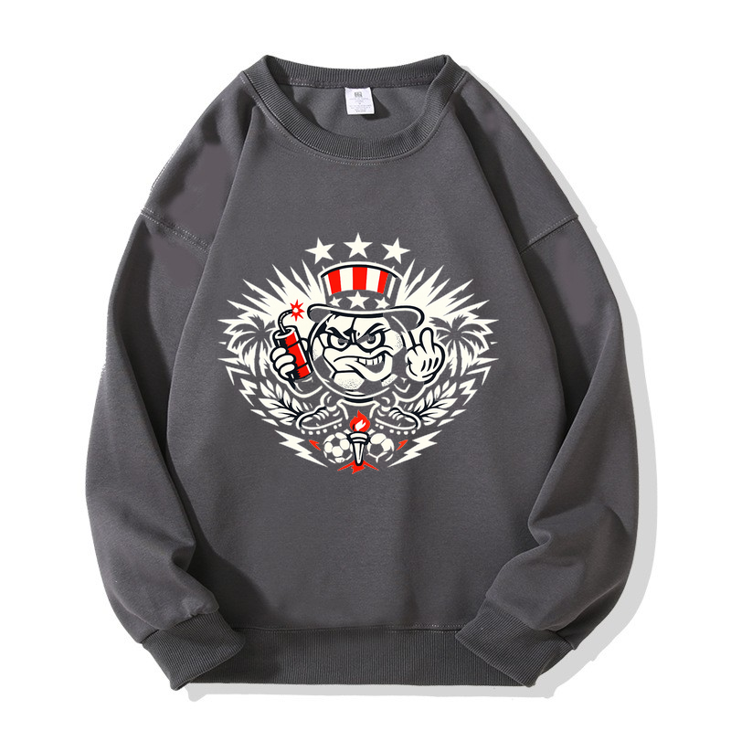 Sweatshirt Rasender Papierlöwe der WM 2026