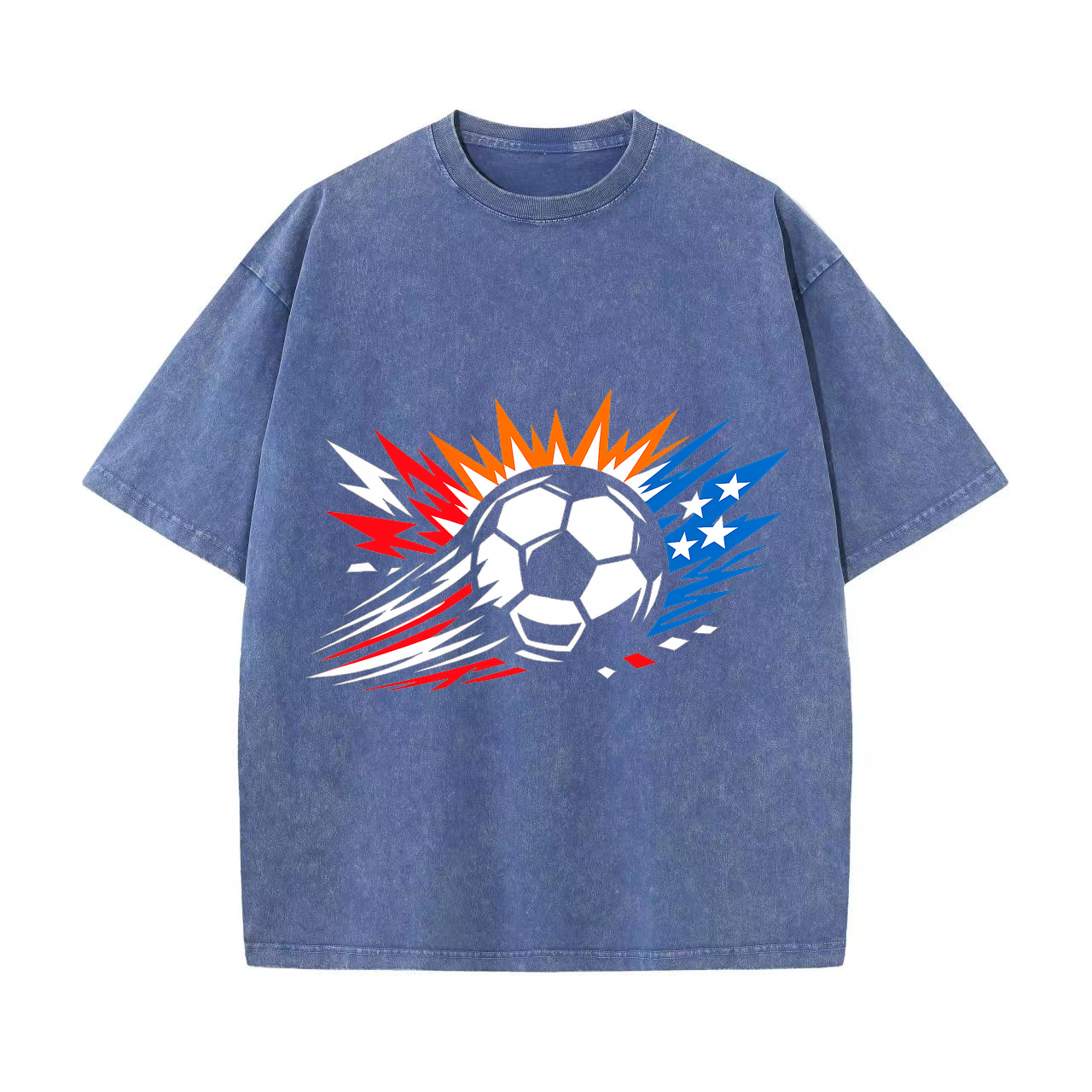 T-shirt Glühender Vektorwirbel WM 2026 Edition