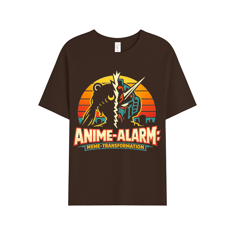 T-Shirt Anime-Alarm: Meme-Transformation