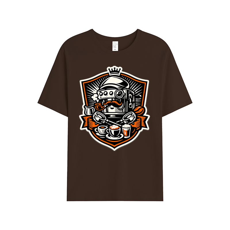 T-shirt Espresso Heraldry Wappen der Kaffeeliebe