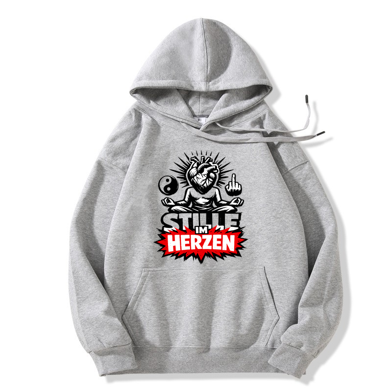 Hoodie Herzstille Yoga Yogi