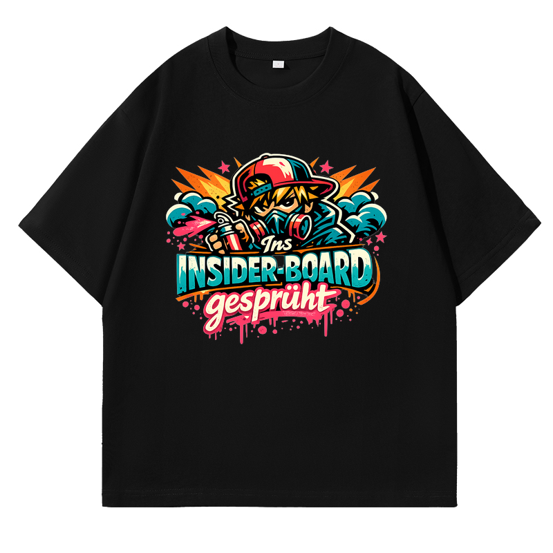 T-Shirt Insider-Board Spraykunst