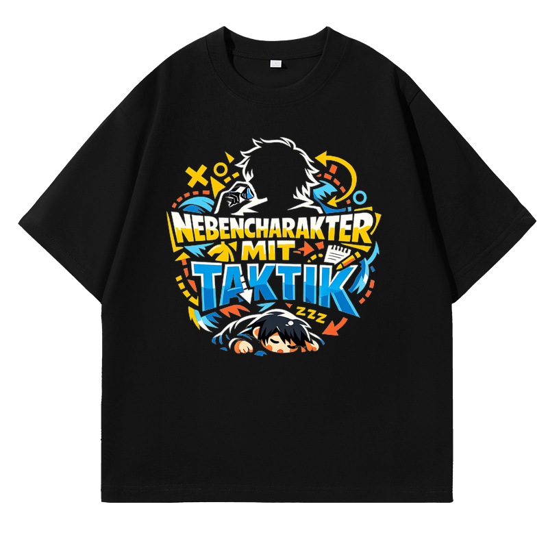 T-Shirt Taktik-Nebencharakter Anime Style