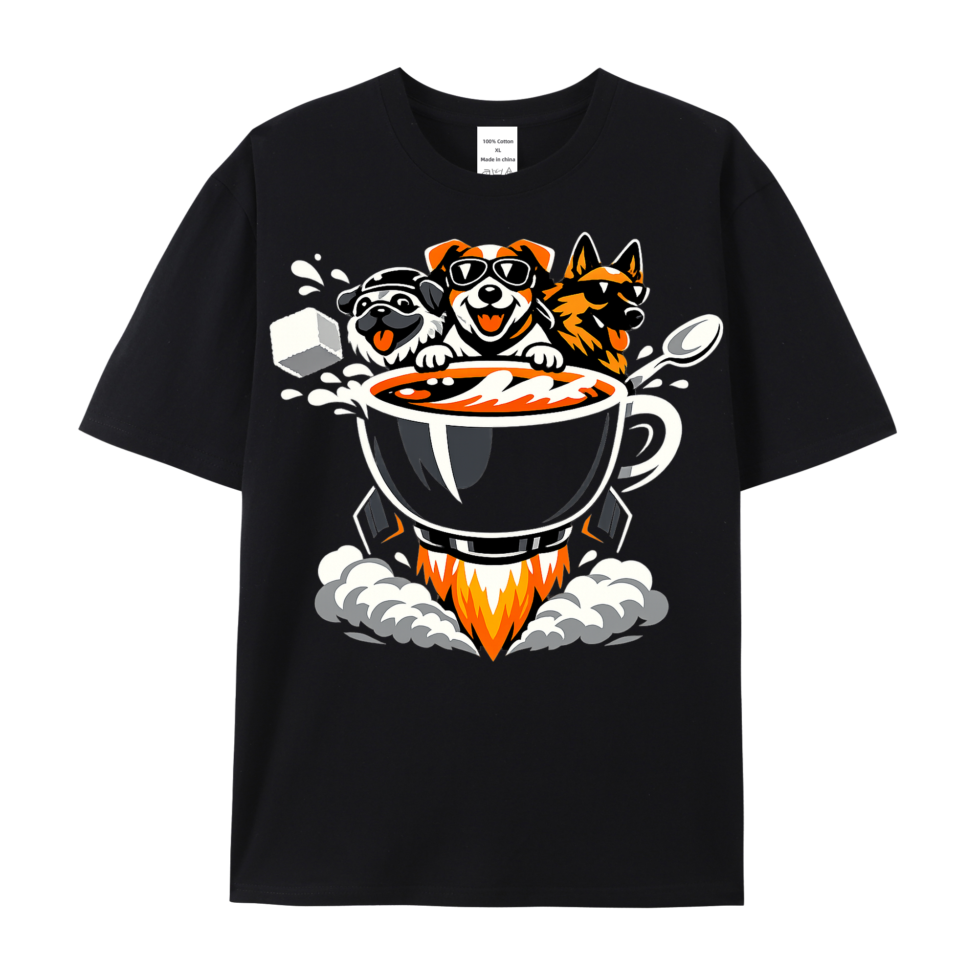 T-Shirt Pfotenliebe Hundeglück