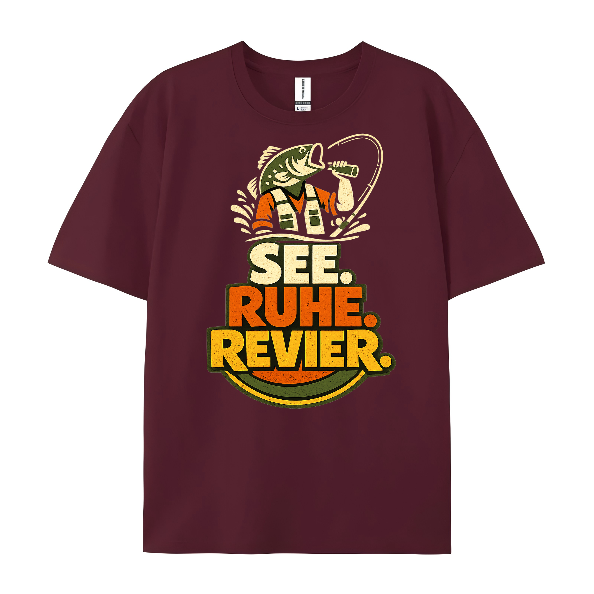t-shirt SeeRuheRevier Anglerstyle