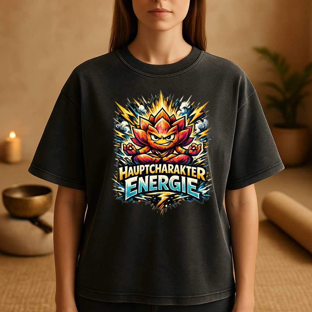 t-shirt Hauptcharakter Yoga Vibes
