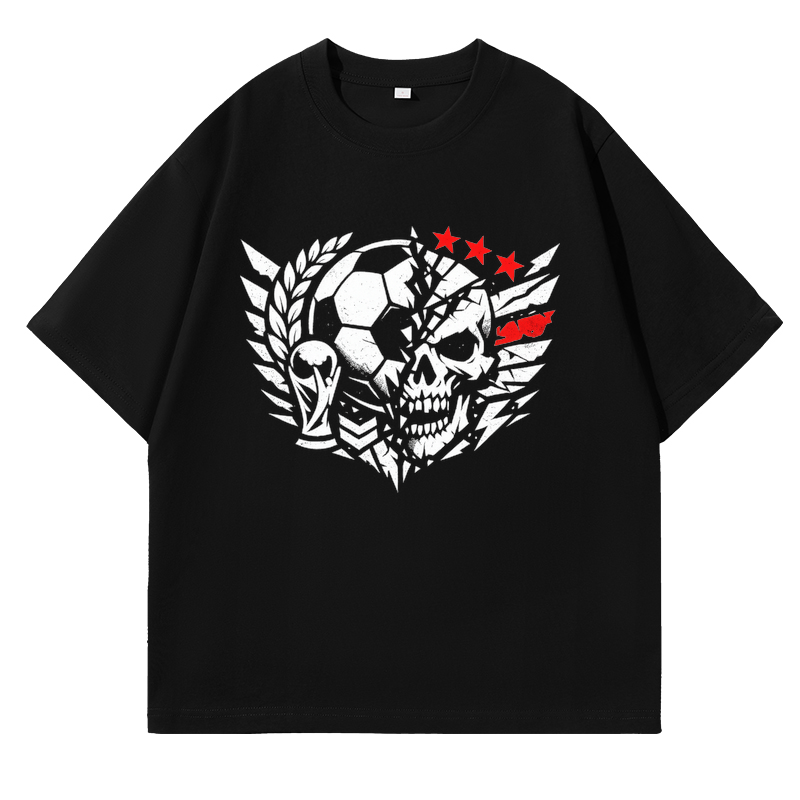 T-shirt Intensiver Kontrastgeist im Lichterwirbel