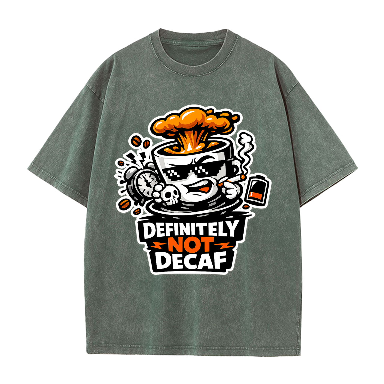 T-shirt Bean Mirage: Kaffeegenuss als Illusion