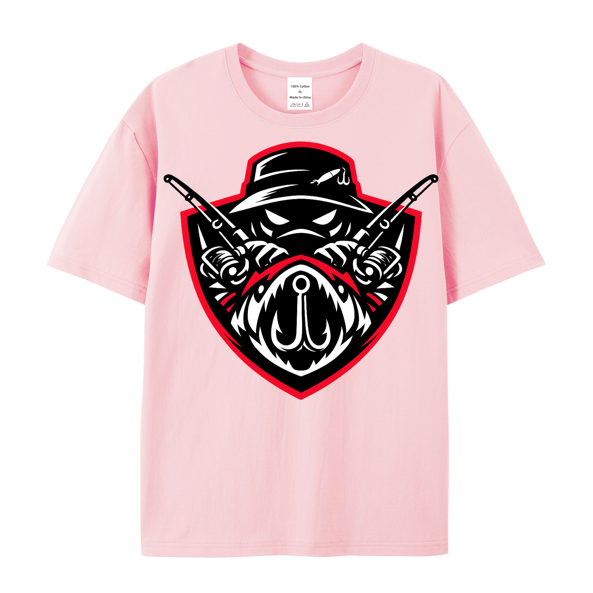 T-Shirt Angelglück am Wasser