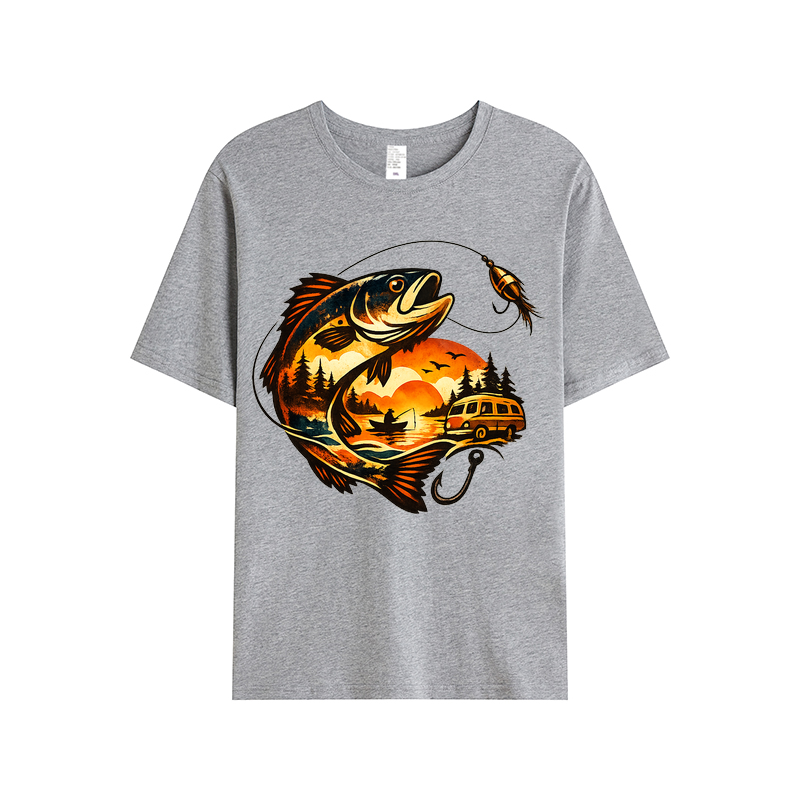 T-Shirt Anglerherz Abenteuer