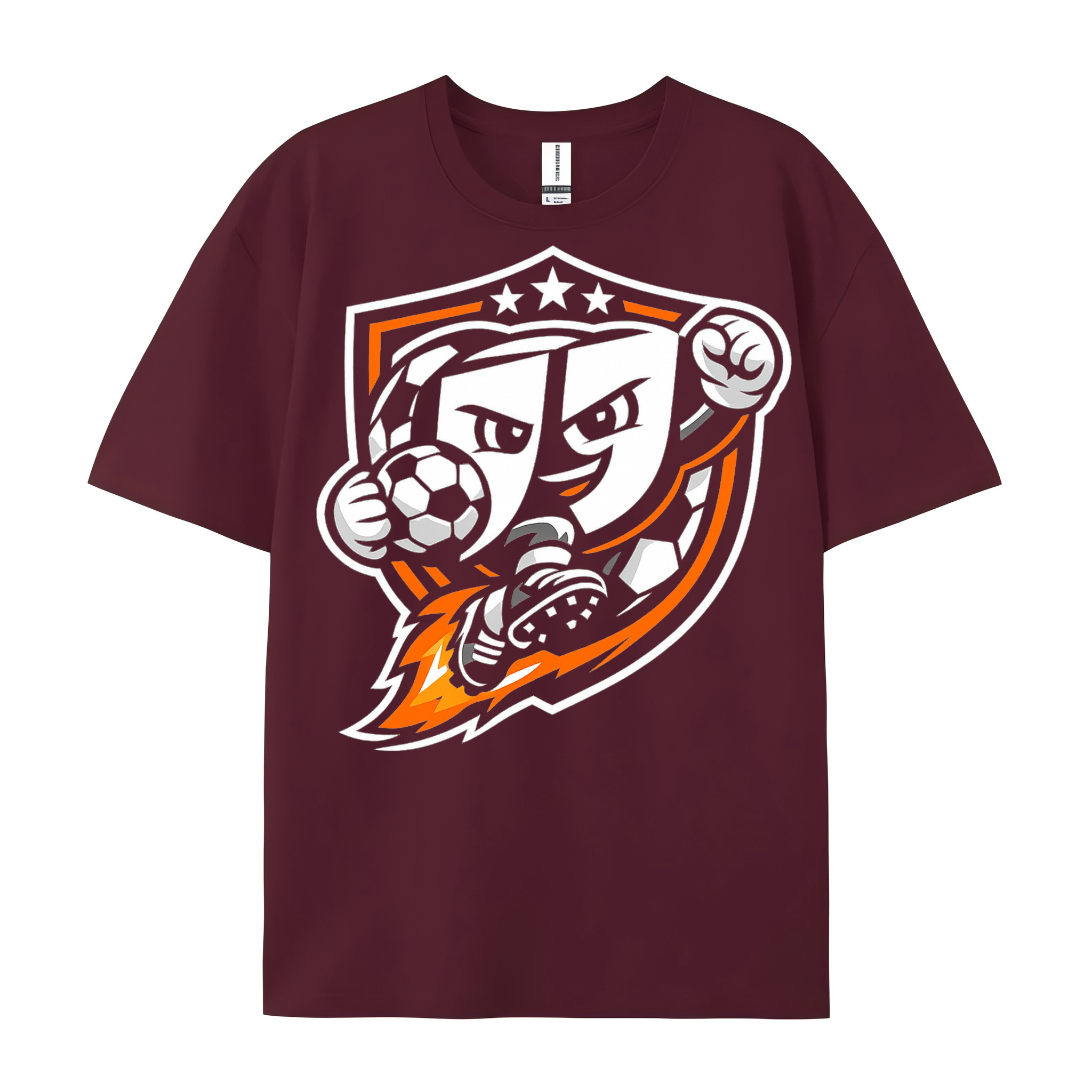T-shirt Unaufhaltsamer Wirbelkicker im Lichtwirbel