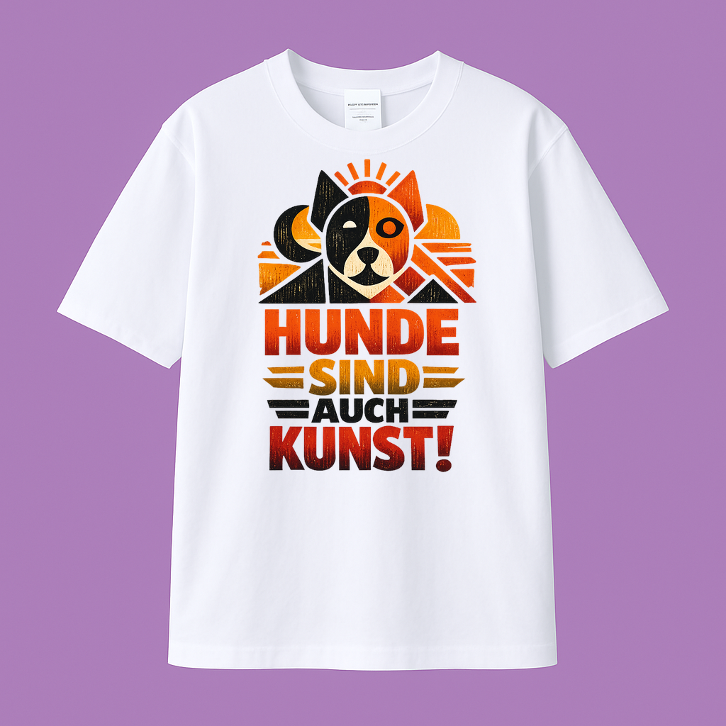 T-Shirt HundeKunst Flair