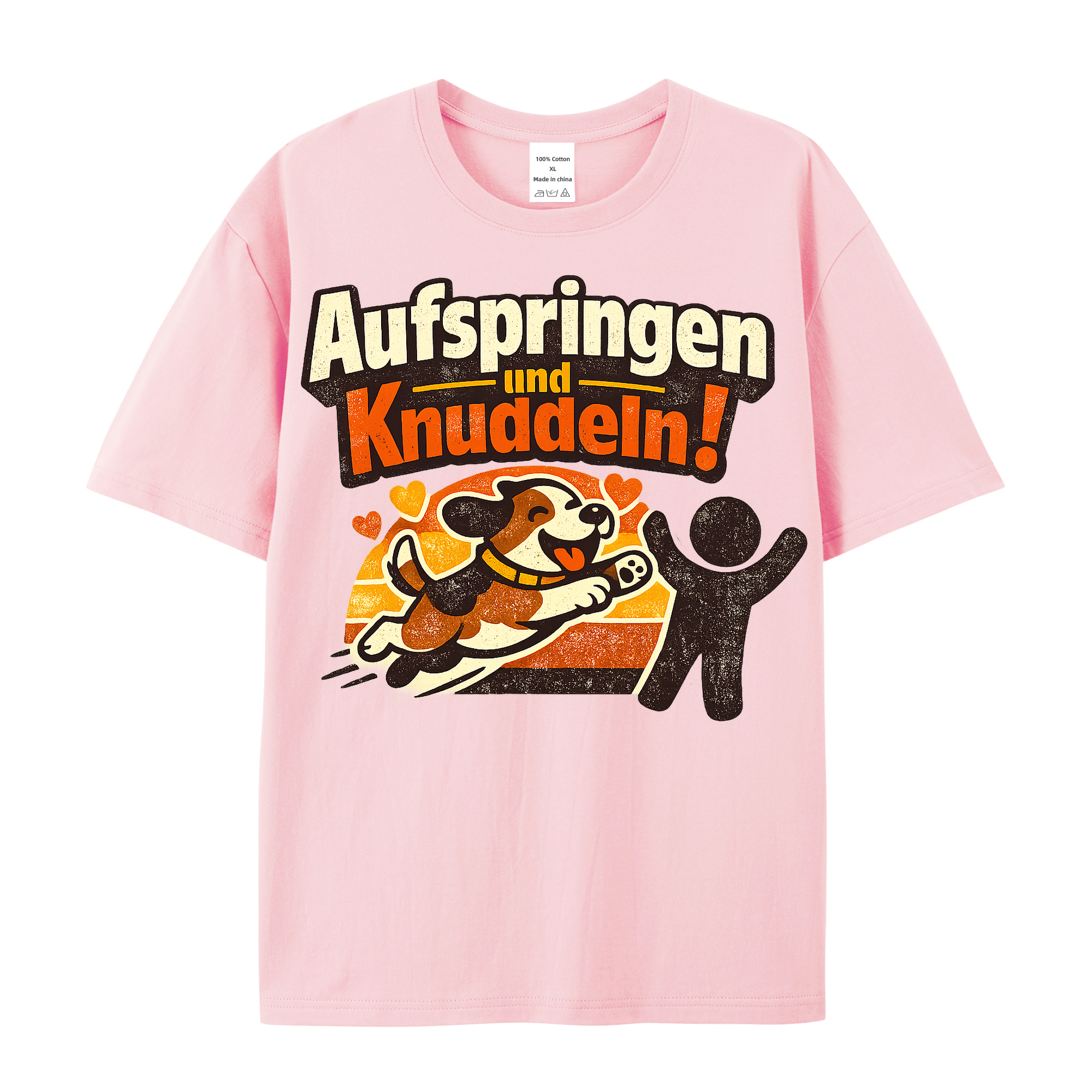 Aufspringen und Knuddeln! t-shirt