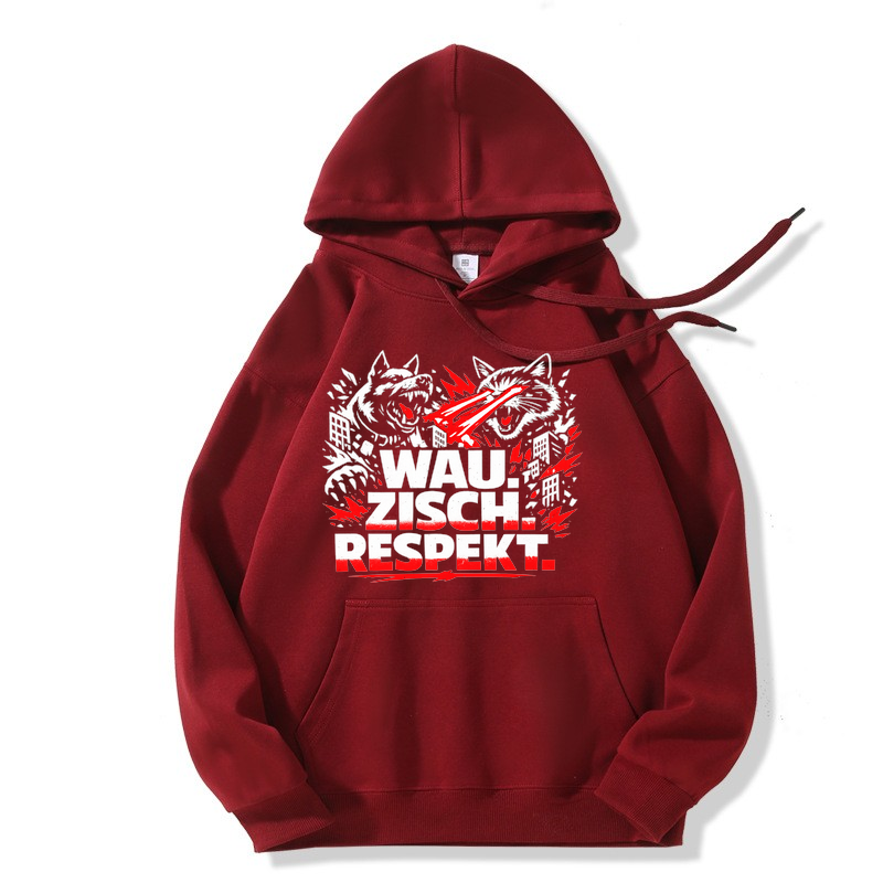 Hoodie Wau Zisch Respekt Vibes