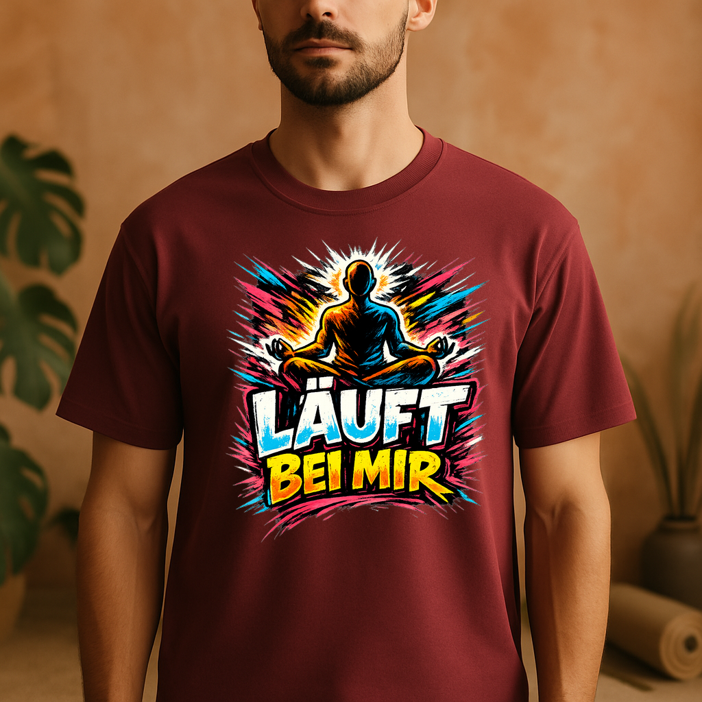 T-Shirt Yoga Flow Läuft bei mir