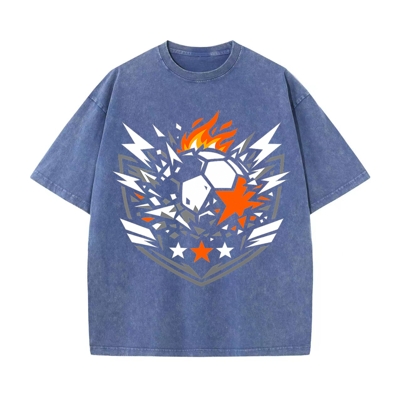 T-shirt Rebellenrausch Vektor – Sturm im Puls