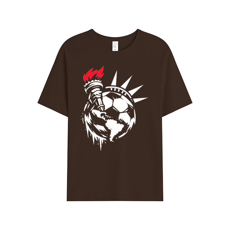T-shirt WM-Grit im Iconformat Leuchtender Kickfan-Spirit