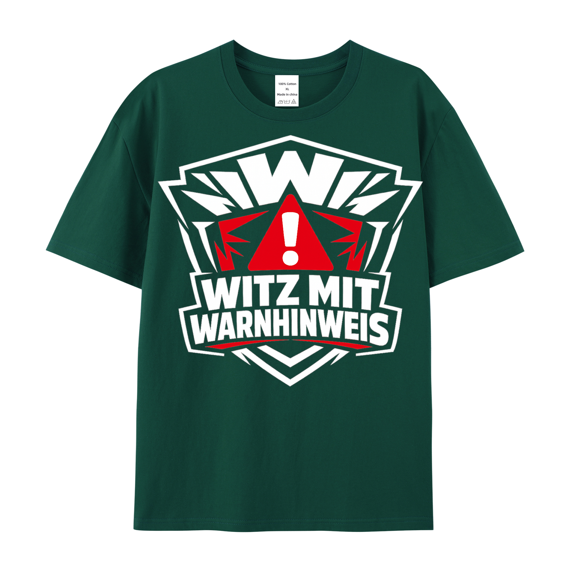 T-shirt Witzwächter Emblem Warnwitz 2026