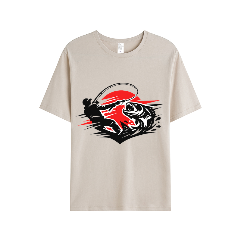 T-Shirt Anglerglück am Wasser