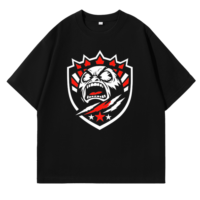 T-shirt Unaufhaltsames Stahlwappen Badge