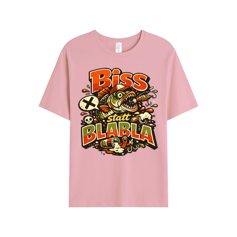 t-shirt Biss statt Blabla Anglerstyle