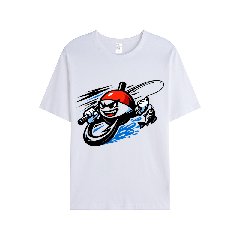 T-Shirt Angelglück am Wasser