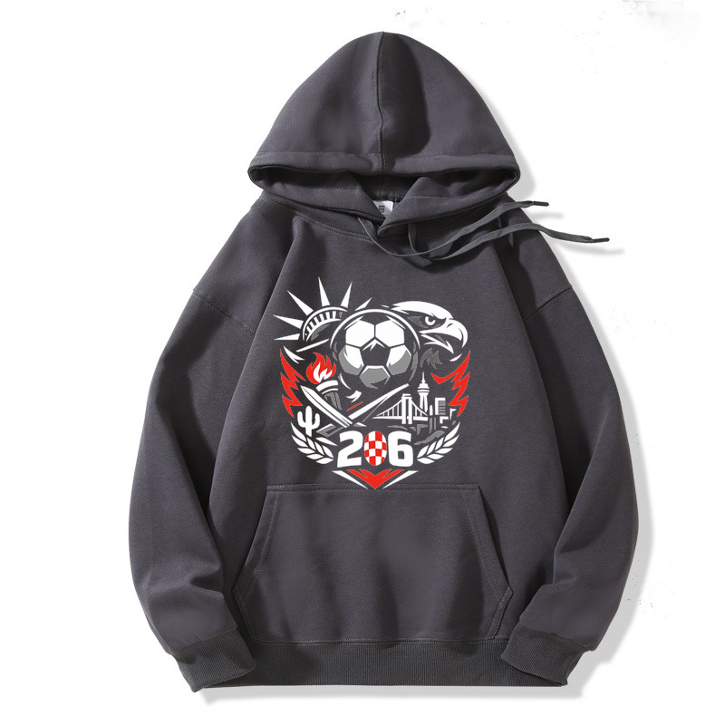 Hoodie Sturmkrone des Spiels im Abendlicht