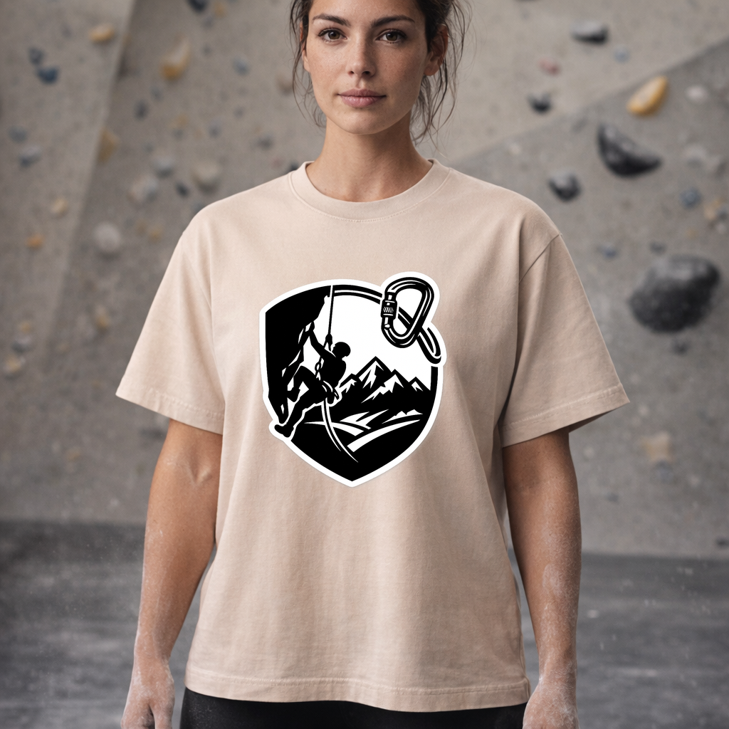 T-shirt Alpine Grip für Kletterer und Boulderfans