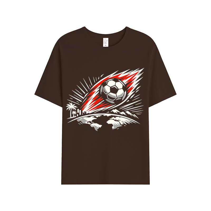 T-shirt Leuchtende Typowellen im Jubelmeer