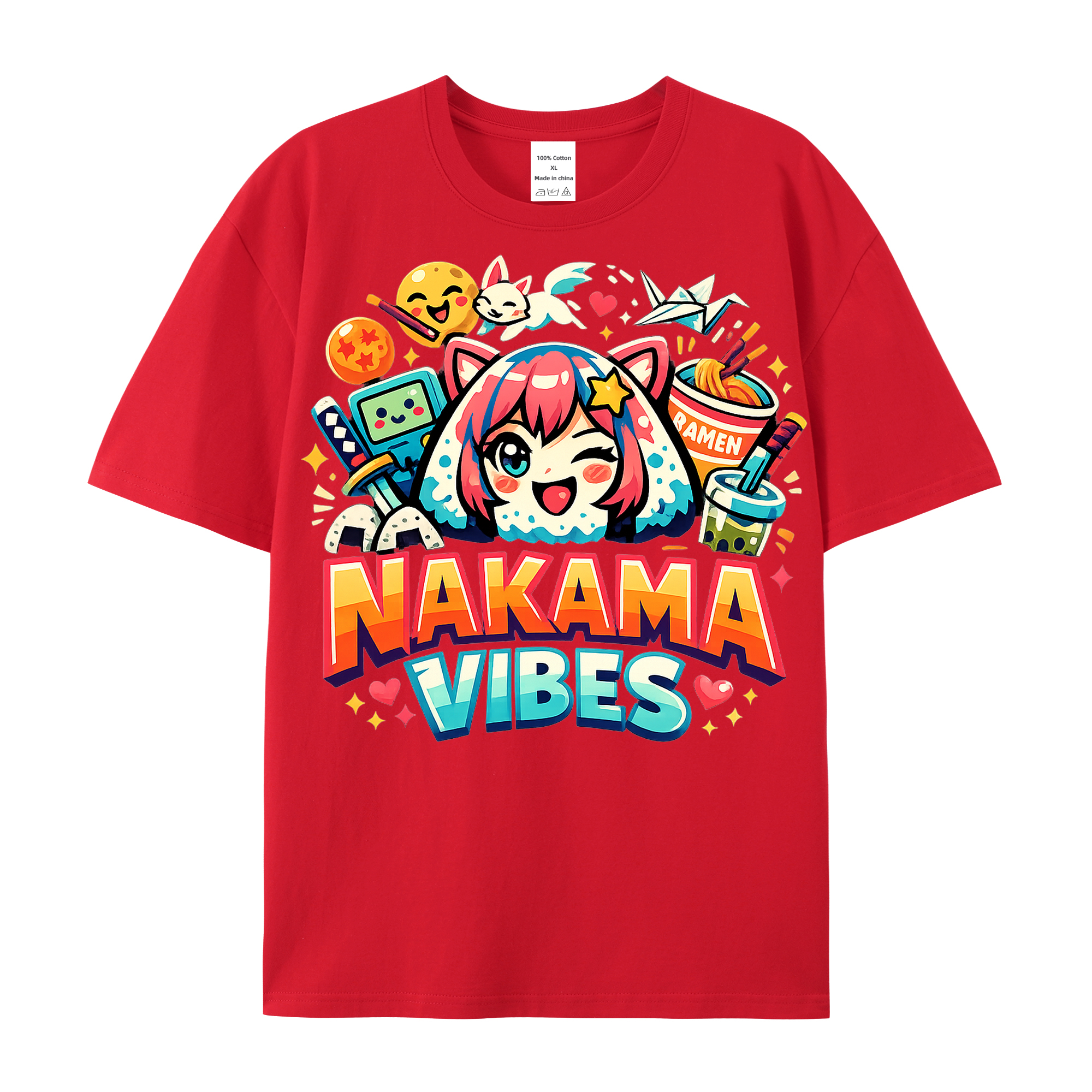 T-Shirt Nakama Vibes – Anime Freundschaftsstyle