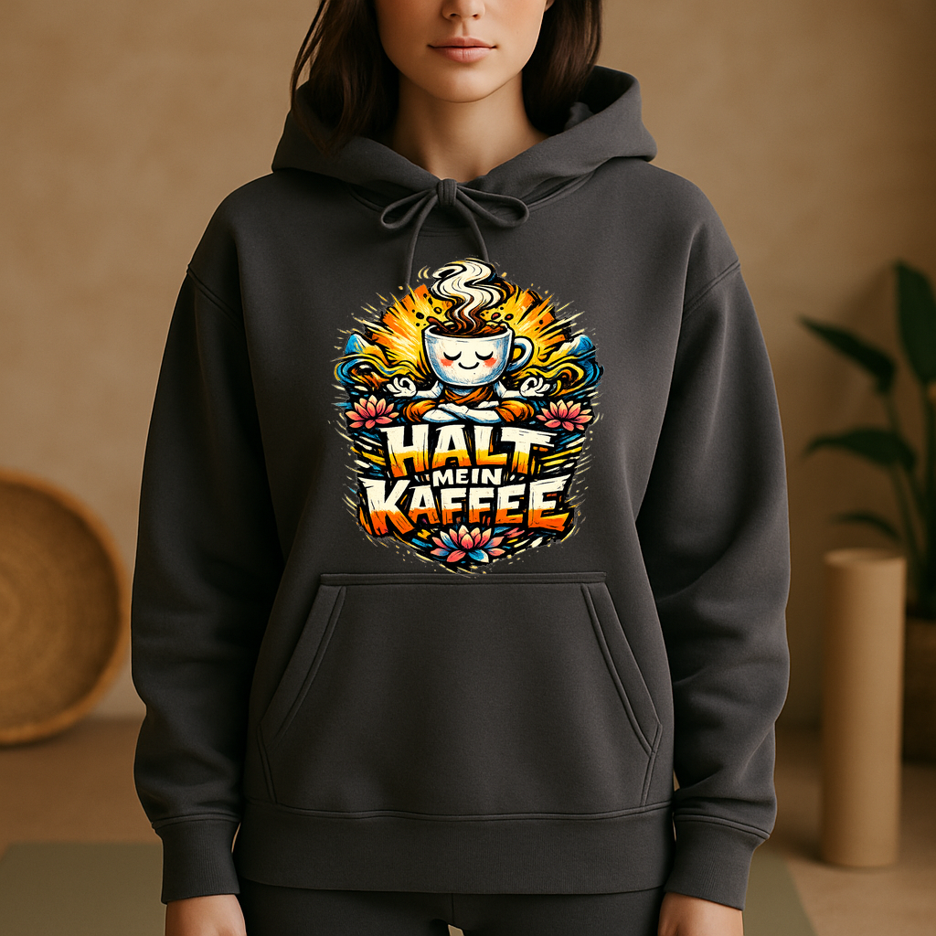Hoodie Kaffee & Karma Yoga Vibes