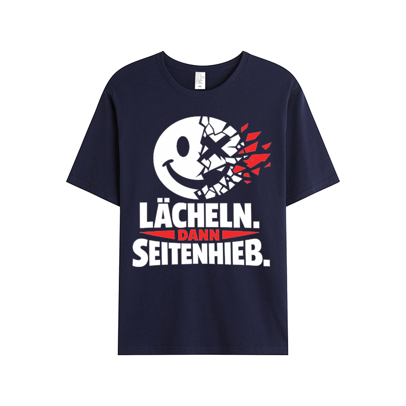 T-shirt Seitenhieb-Glanz im Heldenemblem